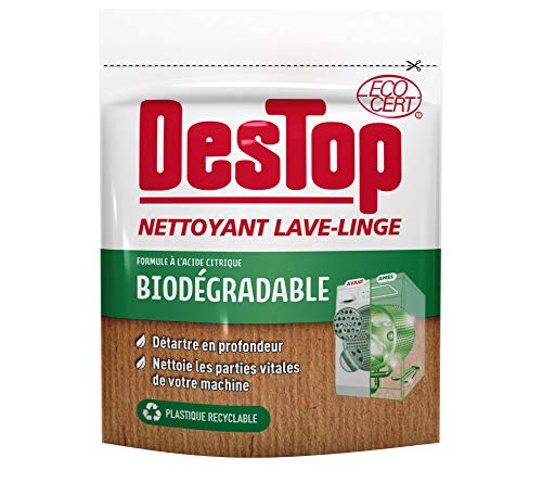 Destop Nettoyant Lave Linge à l'Acide Citrique Ecocert - 250g