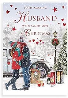 Traditional Christmas Card Husband - 9 x 6 inches - Regal Publishing, C85420
