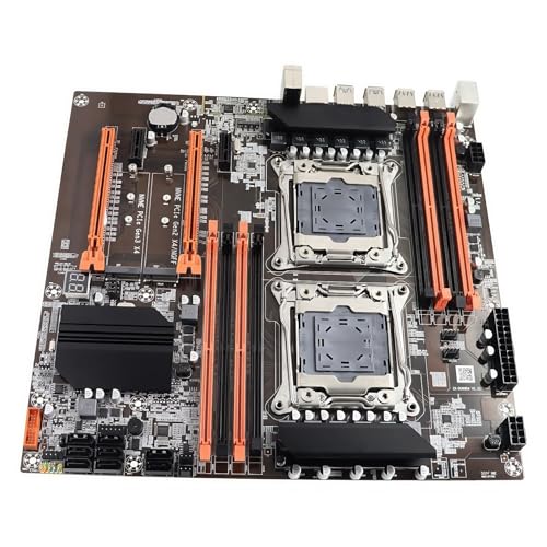 X99 Computer Motherboards Dual CPU M.2 LGA 2011 V3 E-ATX USB3.0 SATA3 8 DIMM DDR4 Support Xeon Processor Socket 2011-3