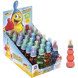 Trinketto Caramella Liquida in Bottiglia, Senza Glutine,Senza Coloranti, 24 mini bottiglie, Scad 2028