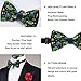 RIMENCH Boys Bow Tie Fashion Pattern Bow Ties Video Game Weapon Pattern Novel Bow Ties Handmade Necktie for Wedding, Tuxedo, Party, Dress up, Christmas