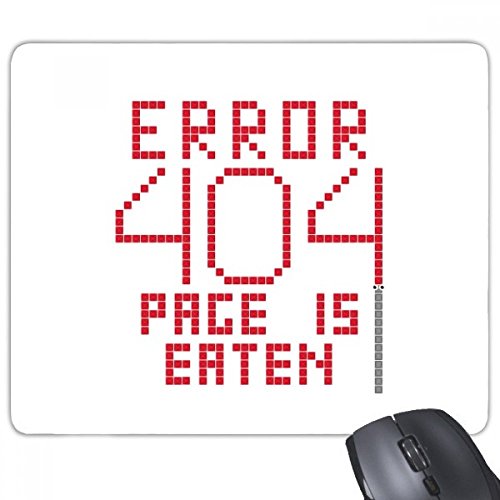 Tapis de souris Page d'erreur 404 pour un bureau de développeur geek
