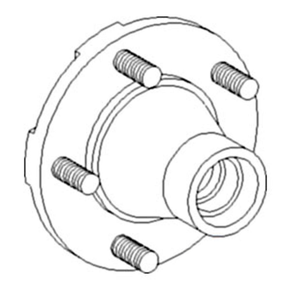 Amazon.com: RAParts 7977 New Rotary Cutter Hub for Bush Hog