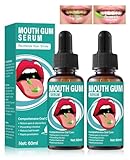 ALONK 2 Stück Zahnfleischpflegeprodukt 60ml, Gum Repair für Zurückgehendes Zahnfleisch & Fleckenentfernung, Mundgeruchbehandlung