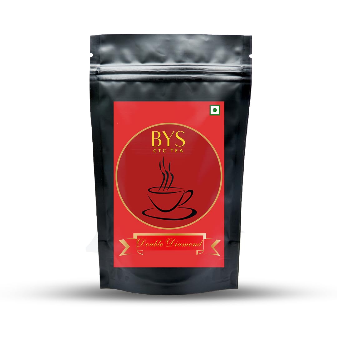 Diamond CTC Assam Tea | Strong & Aromatic Loose Leaf Chai | Premium Black Tea Blend | Traditional Indian Brew (100g)