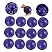 TOBBOMEY 12pcs Table Football Accessories Desk Game Soccer Balls Mini Footballs Resin for Art Projects and Decorations