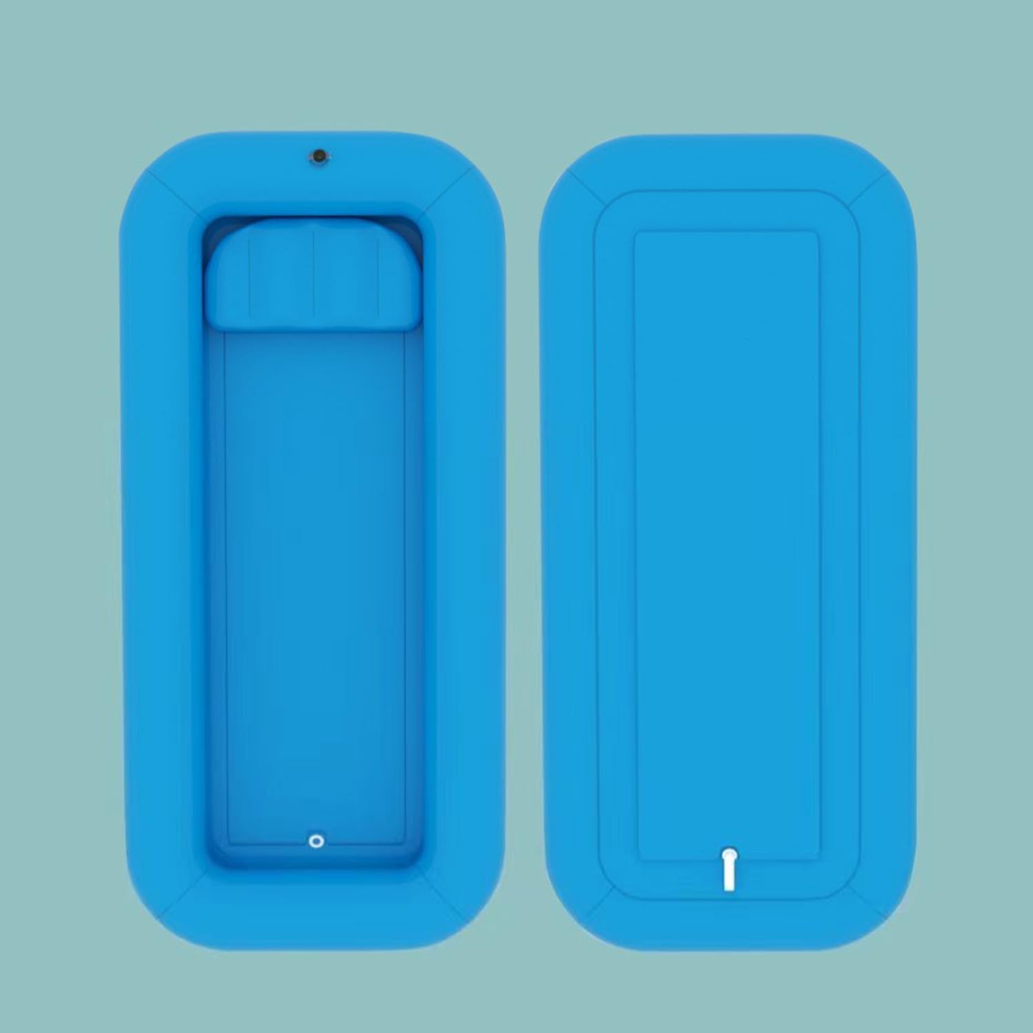 Kit de bañera inflable para ducha, ayuda de cama para personas mayores con discapacidades postradas en cama, con bomba de aire, bañera portátil para adultos