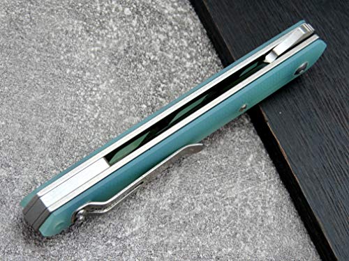 Ccanku C1141 Folding Knife,D2 Steel Blade Edc Tool Knife For Outdoor, Camping, Hunting, Survival, Hiking-Jade #TOP7