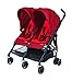 Maxi-Cosi 1391721110 Dana For 2 fratelli per carrozzina/passeggino per gemelli, Rosso