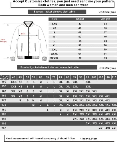 Image of Yuji Itadori Women Varsity Jacket Baseball Lightweight Outwear Fleece Coat Button Down Clothes