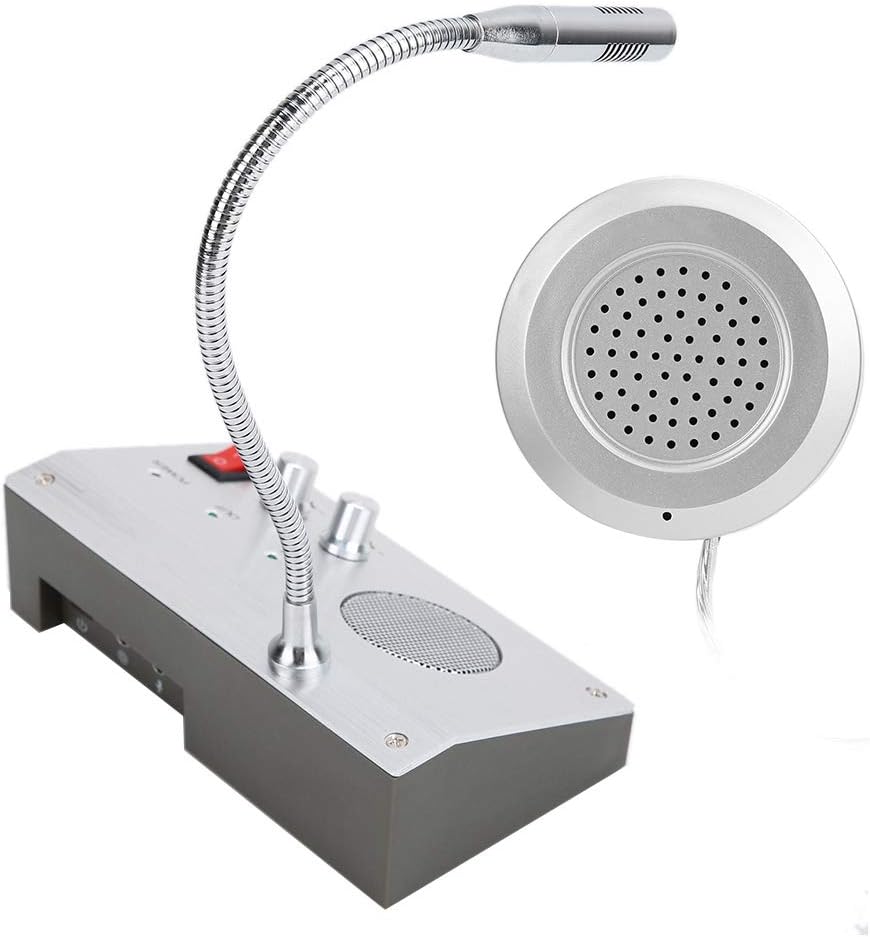 Black Friday - 60% OFF Counter Intercom Interphone, Noise-Free Dual-Way Bank/Office/Store/Station Window(US) One-Day Sale: Up to 80% Off Counter Intercom Interphone, Noise-Free Dual-Way Bank/Office/Store/Station Window(US)