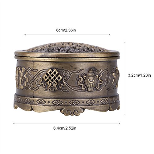 Bruciatore di incenso Cinese tradizionale metallo