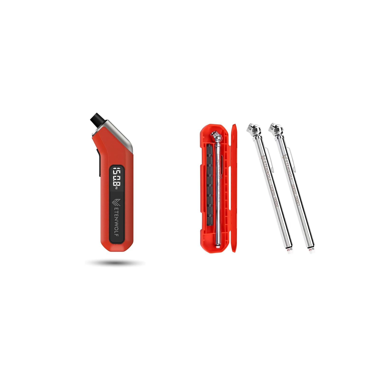 Amazon.com: ETENWOLF Pencil & Digital Tire Pressure Gauge : Automotive