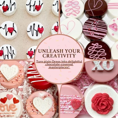 Image of HKNMTT Silicone Round Cookie Mold, 4 PCS Candy Chocolate Moulds, 12-Cavity Cylinder Non-Stick Food Grade BPA Free Moulds for Making Handmade Soap Mini Cake Jelly Brownie Pudding Jello