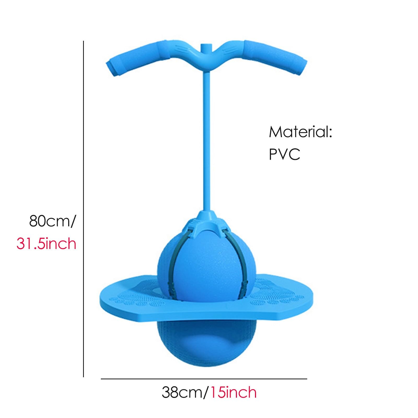 Amazon.com: YXXSDP Pogo Ball with Handle, Lightweight Soft Balance