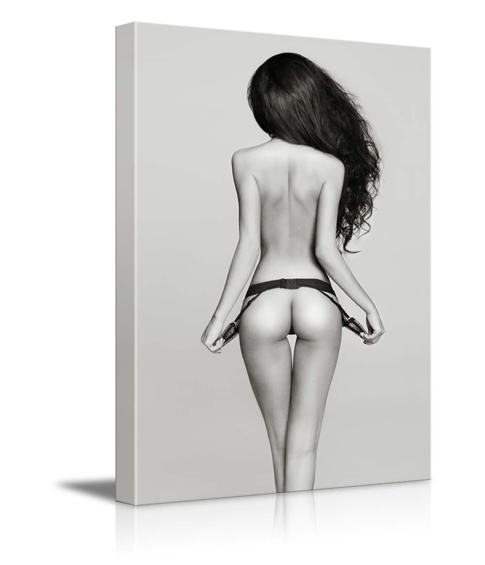 Amazon.com: wall26 - Canvas Prints Wall Art - Exotic Nude Model in Black Garter Belt Lingerie - 36" x 48": Posters & Prints Amazon.com: wall26 - Canvas Prints Wall Art - Exotic Nude Model in Black Garter Belt Lingerie - 36" x 48": Posters & Prints