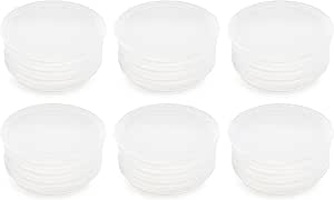 Salt and Pepper Stoppers Plugs 6 Pcs Replcement Plastic