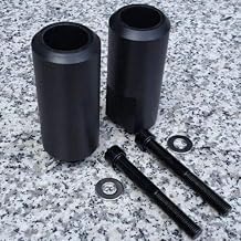 i5 BLACK NO-CUT FRAME SLIDERS compatible with Honda CBR929RR CBR954RR CBR929 CBR954 CBR 929RR 954RR 929 954 RR 2000-2003
