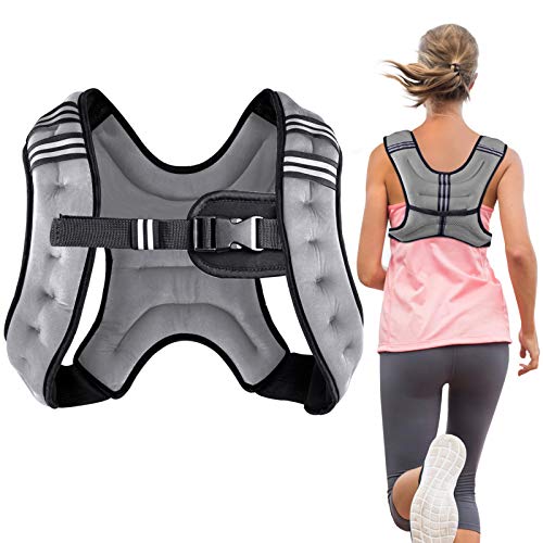 Henkelion 8 lb Adjustable Weighted Vest