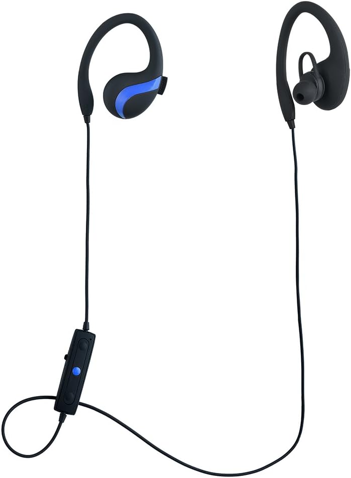 Bluetooth Headset, WM Sport Bluetooth 4.0 In-ear Headphones with Micro for Running, Hiking S7 (Blue)