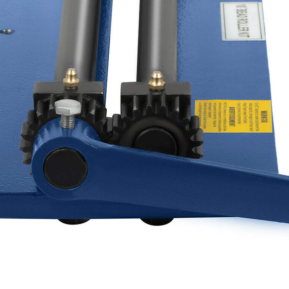 460 mm 18" okrągła giętarka ręczna do wałków koralików, narzędzie do wałkowania wałków, Swager Rotary Metal Sheet Forming Jenny Bead Roller Rotary Swaging Machine