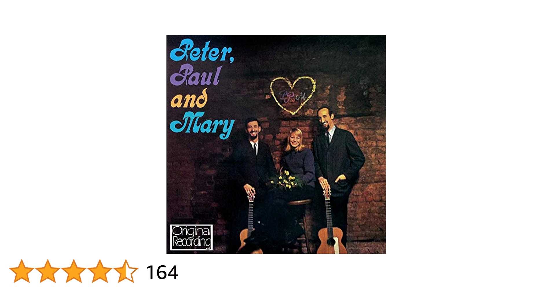 アート・デザイン・音楽 Peter, Paul and Mary Modern Folk Chorus アート・デザイン・音楽 Peter, Paul and Mary Modern Folk