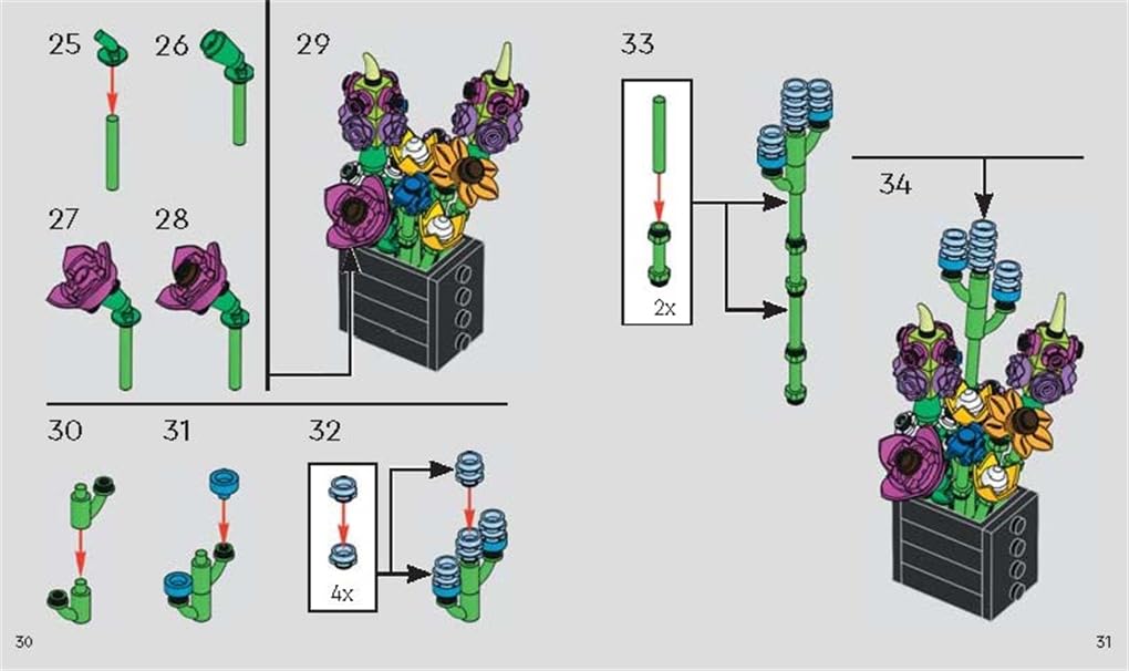 LEGO® Botanicals™: Tiny Wildflower Bouquet