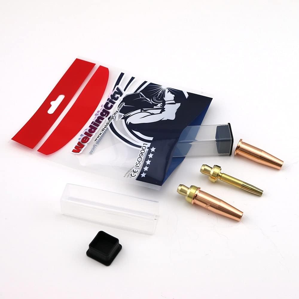 Pack of 2 Propane/Natural Gas General Purpose Cutting Tip 3-GPN Size 0 for Victor Gas Torch