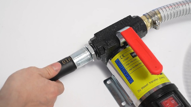 Pompe à Gasoil 12V 175W 50L/min Auto-Amorçante Avec Pistolet - Pompe Diesel Électrique Pour Véhicules Et Engins