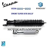  1857 AMMORTIZZATORE ANTERIORE Grigio POSTERIORE VESPA 125 150 GTR GL TS