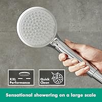 hansgrohe Croma 100 Duschset 0,90m, 4 Strahlarten, Chrom – Ansicht 4