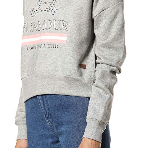 Image of PINACOLADA Women Black Solid Crop Hooded Sweatshirt
