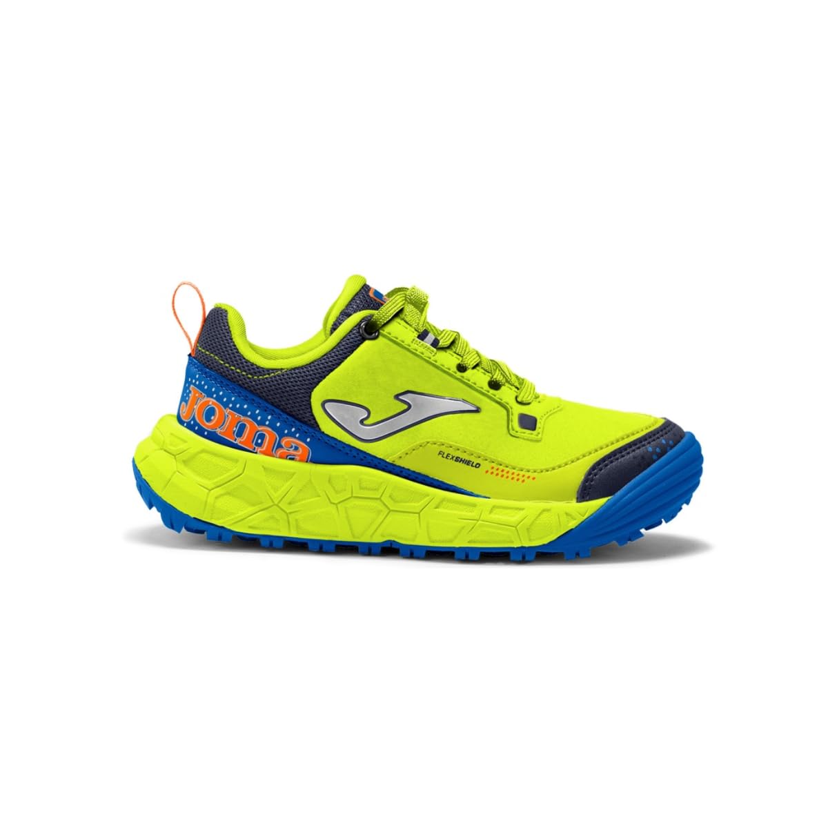 Joma Zapatilla Aventura Jr Lemon Fluor, Mountain Running Nylon, Trekking, Senderismo, niño, Diferentes Tallas