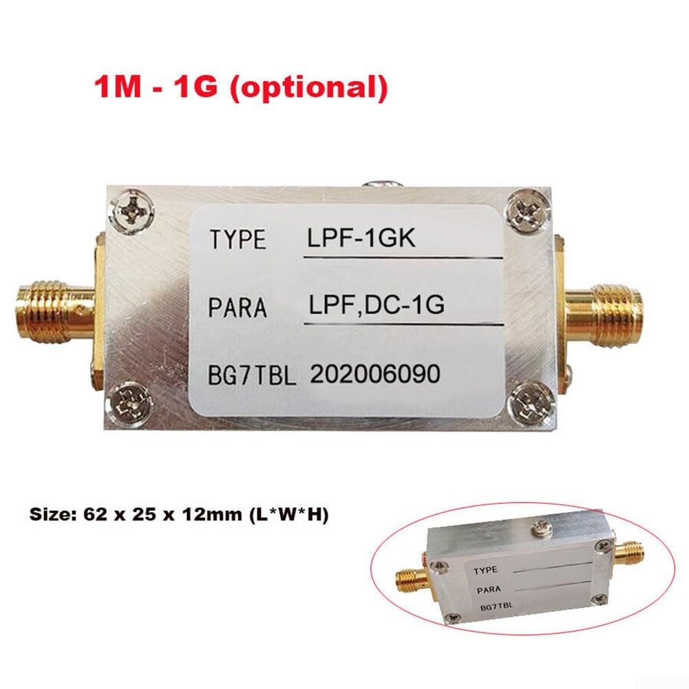 Filtro passa-basso RF da 1M a 1G LPF, perfetto per applicazioni radio amatoriali da 50 Ohm (LPF-500MK)