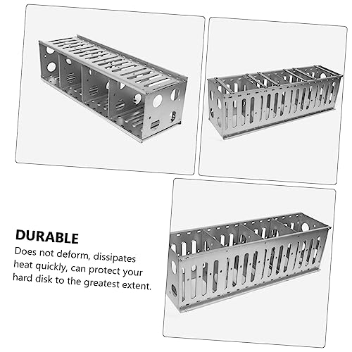 Caja externa para disco duro Mikikit en acero inoxidable miniatura 2
