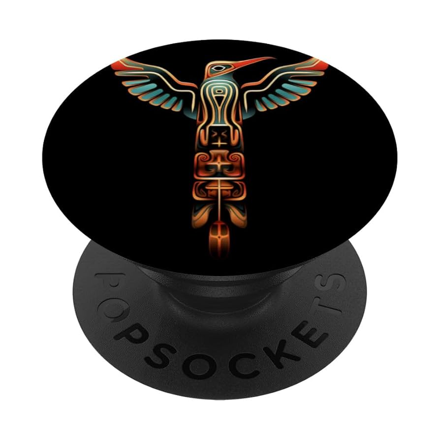 Amazon.com: Hummingbird Haida Totem Art Native American