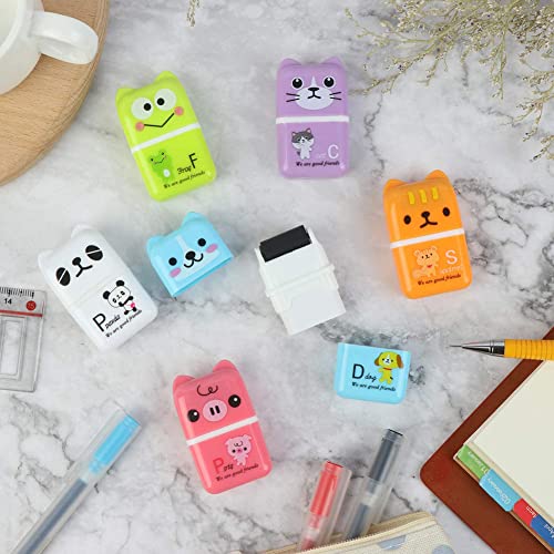 Studentszone Cute Pencil Erasers For Kids, 6 Count & 6 Colors, White, Purple, Blue, Green, Pink, Orange, Fun Party Favor & School Supplies, Kawaii Drawing Eraser For Boys And Girls (Sze06B) #TOP6
