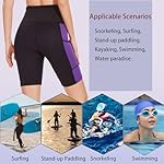 Lemorecn Wetsuit Shorts Women 2mm for Swimming Snorkeling Surfing Kayaking Scuba Diving Water Sports - Image 5