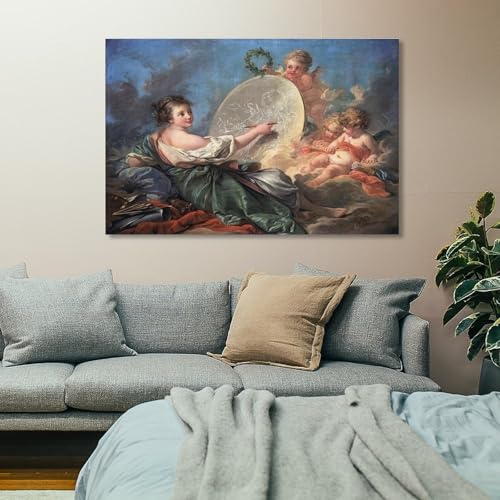Poster de Francois Boucher 2 impressions d'art haut de gamme de 60 x 90 cm pour mur