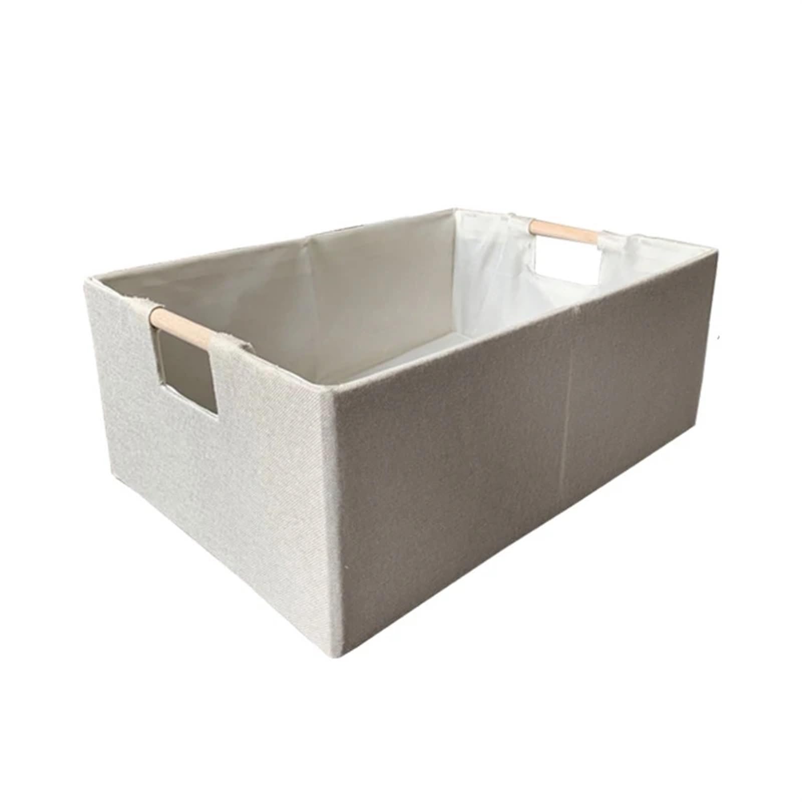 MFWHEFJ Collapsible Storage Box Foldable Desktop Storage Box Clothes Closet Storage Basket with Handle Toy Underwear Organizer Home Decor