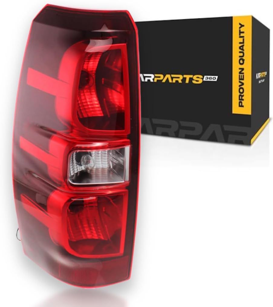 CarLights360 For Chevy Avalanche 2007-2013 Tail Light Assembly Passenger Side DOT Certified GM2801222N