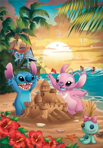 CLEMENTONI Compact 500 pièces Stitch - vue 2