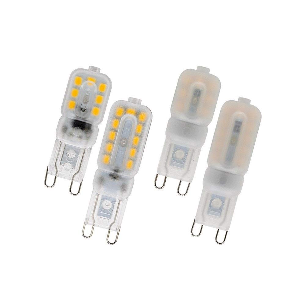 Commercial Home Lighting LED Bulbs SMD Dimmable LED Chandelier Replaces Halogen Lamp 10pcs G9 LED 3W 5W 2835 SMD Lampada Corn Bulb 220V 240V 14 22 (Wattage : Cold White)