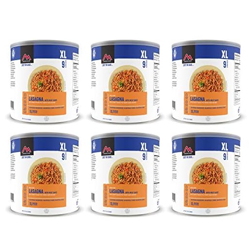 Mountain House Lasagna w/ Sauce #10 Can Freeze Dried Food - 6 Cans Per Case NEW!