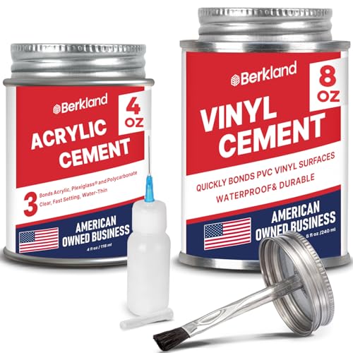 Kit pegamentos acrílico y vinilo 4 oz y 8 oz miniatura 1