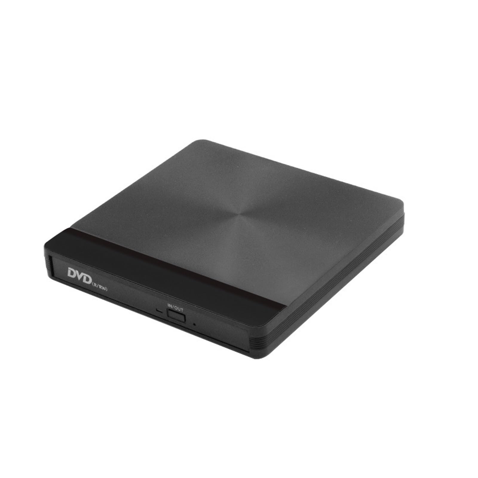 Unidad Óptica Externa USB 3.0 Grabadora De DVD Externa Unidad Óptica Móvil Reproductor De Grabadora De CD For Computadora(Black)