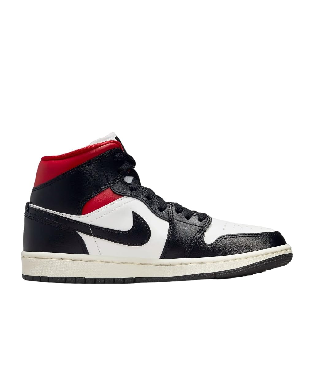 [BQ6472-061] Womens Air Jordan RETRO 1 MID 'GYM RED PANDA'