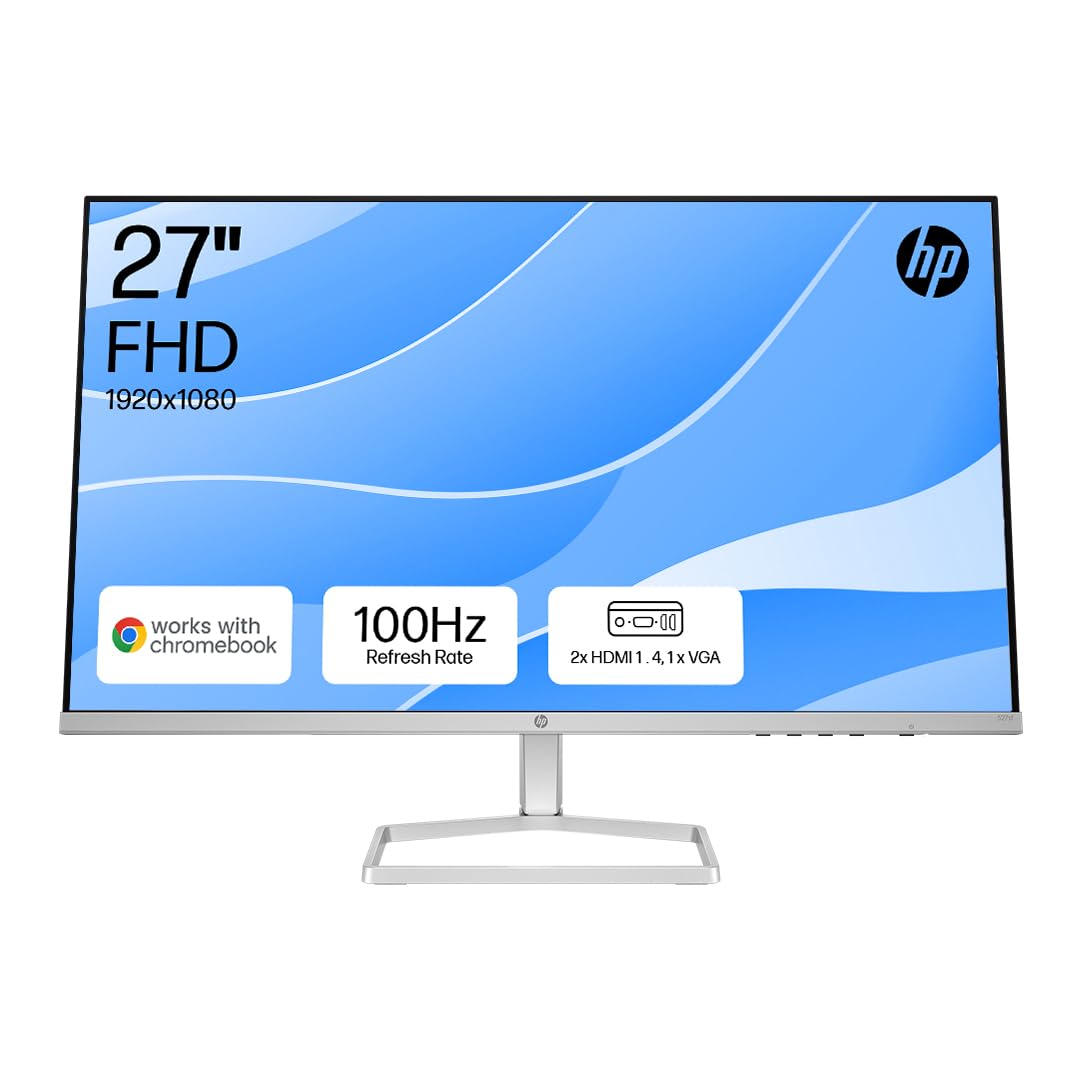 Series 5 27" FHD Monitor (527sf) | 100Hz Refresh Rate | 1500:1 CR | 99 percent sRGB Colour & 300 Nits | HDMI & VGA Ports | Low-Blue Light | Ergonomically Adjustable | WWCB Certified