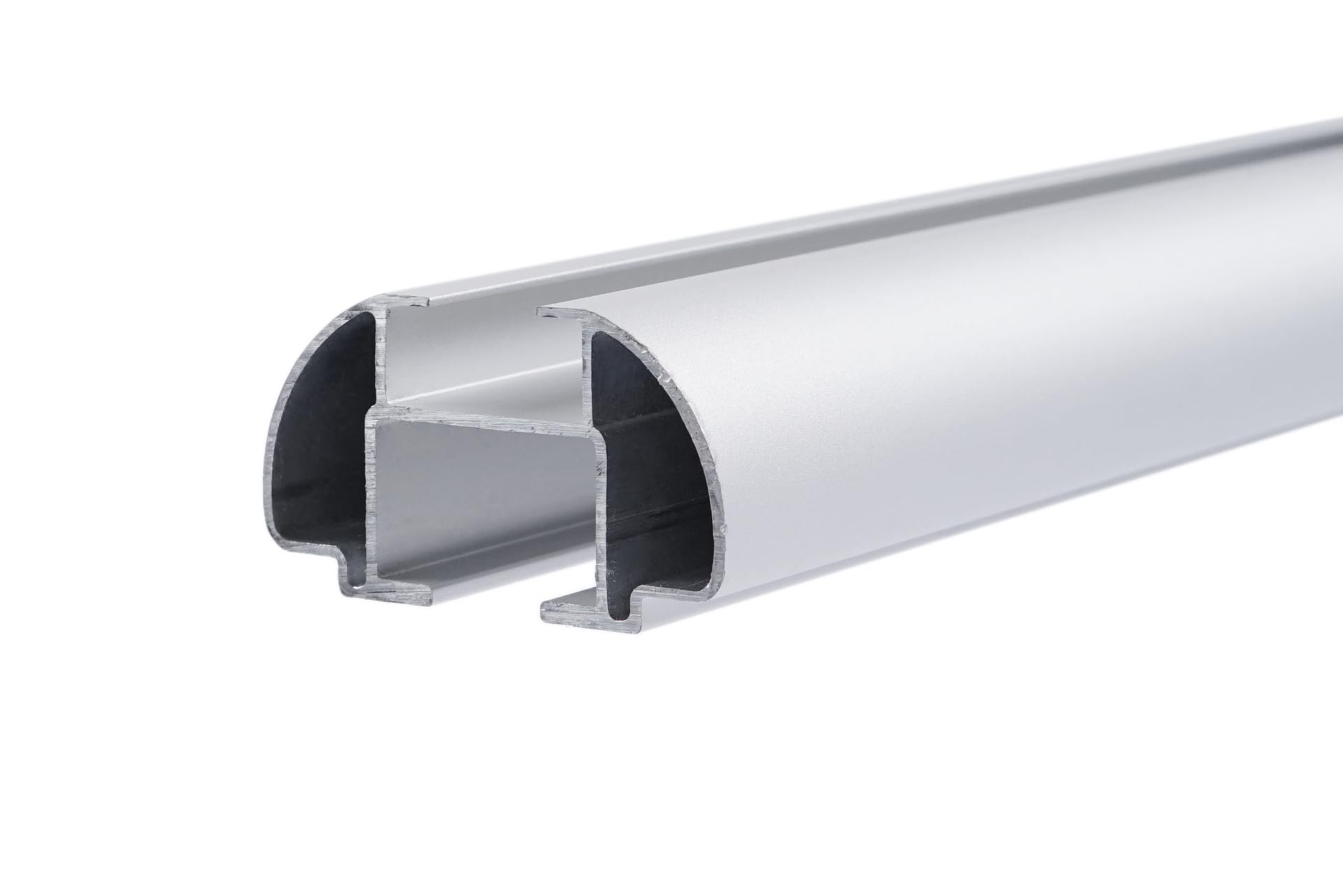 Bacas Barras de Techo Puntos Compatible con Mercedes-Benz Clase C W204 SEDÁN 2007-2014 MAX 90 kg 135 cm Aluminio
