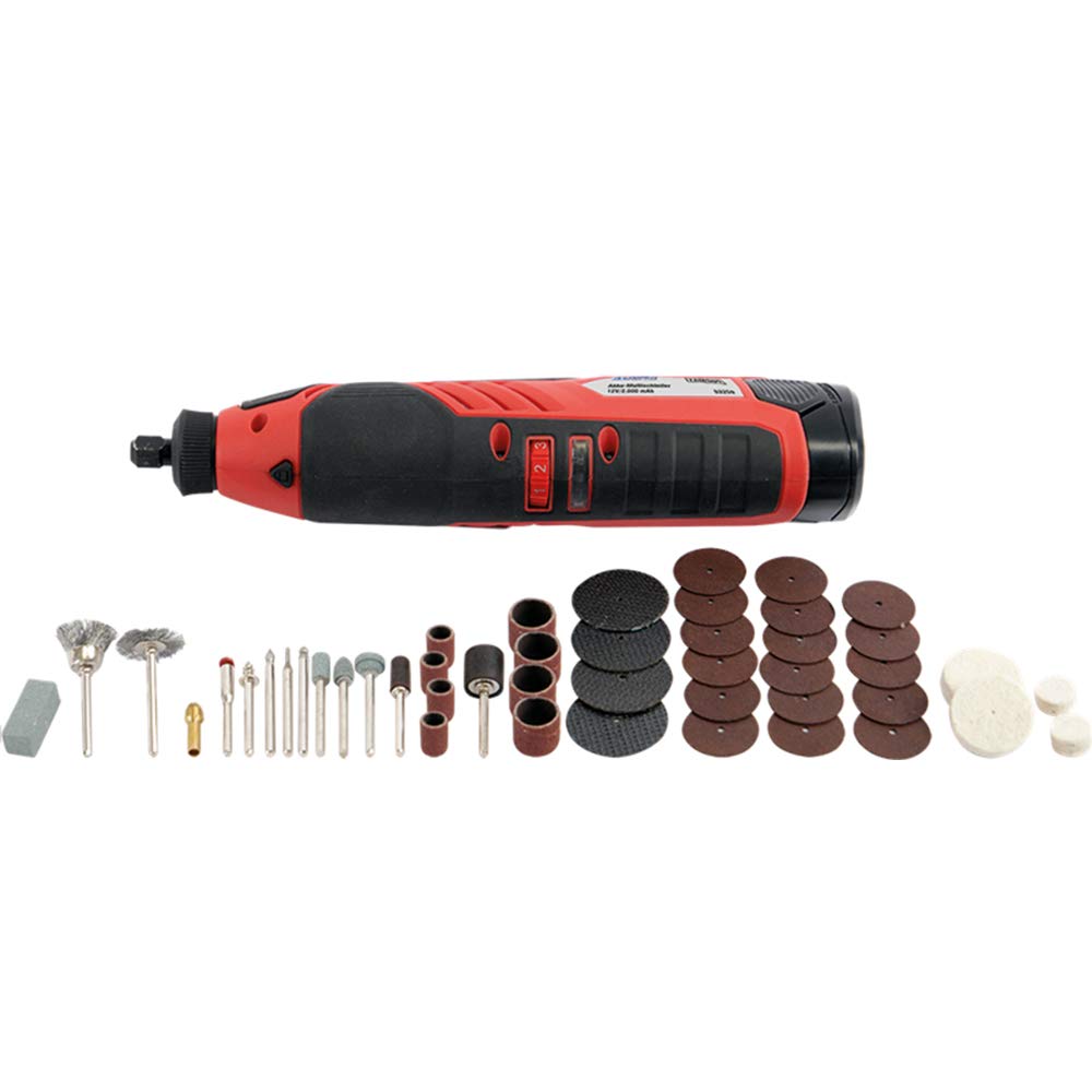 Ponceuse multifonction sans fil batterie mallette 53 accessoires KUNZER